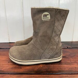 Sorel Waterproof Faux Fur Lined Winter Boots Brown – Women’s 7